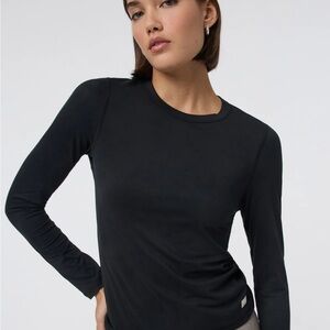 Classic Black Long Sleeve Top